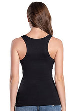 Load image into Gallery viewer, Speedy Cat Ribbed Tank Tops for Women Racerback Scoop Neck Tight Workout Green S
