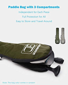 OCEANBROAD SUP Paddle Board Paddle 3 Pieces Adjustable Carbon Shaft Stand up Paddle with Bag