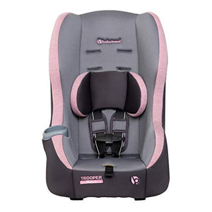 Baby Trend Trooper 2-in-1 Convertible Car Seat, Cassis Pink