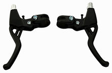 Load image into Gallery viewer, Bicycle BicycleStore 1 Pair Universal Aluminum Alloy Brake Handle Mountain Road Bike Brake Lever Diameter 22mm(Black)
