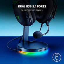 Load image into Gallery viewer, Razer Base Station V2 Chroma: Chroma RGB Lighting - Non-Slip Rubber Base - Designed for Gaming Headsets - Classic Black
