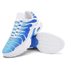 Load image into Gallery viewer, Men's Running Shoes Air Cushion Cross Trainer Shoes Fashion Athletics Sport Sneakers Tennis Basketball Zapatillas de Hombre White Blue
