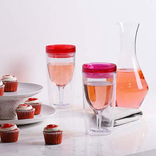 Load image into Gallery viewer, Cupture Insulated Wine Tumbler Cup With Drink-Through Lid - 10 oz, 8 Pack
