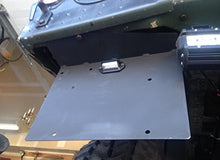 Load image into Gallery viewer, MILITARY HUMVEE LICENSE PLATE HOLDER PJ FRAME + LIGHT - NO DRILLING TO INSTALL - M998 HMMWV
