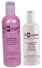 Load image into Gallery viewer, Aphogee Serious Hair Care Double Bundle (Balancing Moisturizer and Twostep Protein Treatment).
