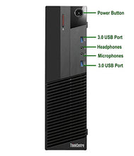 Load image into Gallery viewer, Lenovo M93P SFF Computer Desktop PC, Intel Core i7 3.4GHz, 16GB Ram, 512GB M.2 SSD, Wireless Keyboard &amp; Mouse, WiFi | Bluetooth, New 23.8" FHD LED Monitor, Microsoft Office 365, Win 10 Pro (Renewed)
