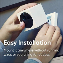 Load image into Gallery viewer, WYZE Cam Outdoor Starter Bundle (Includes Base Station and 1 Camera), 1080p HD Indoor/Outdoor Wire-Free Smart Home Camera with Night Vision, 2-Way Audio, Works with Alexa &amp; Google Assistant, white

