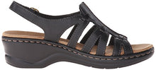 Load image into Gallery viewer, Clarks Women's Lexi Marigold Q, Black Leather, 8 B US

