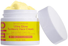 Load image into Gallery viewer, Korean Skin Care Turmeric Cream – Korean Face Moisturizer for Dull Dry Skin Korean Beauty Skincare – Salicylic Acid Cream + Hyaluronic Acid Cream + Glycolic Acid Cream – K Beauty for Glowing Skin 2oz
