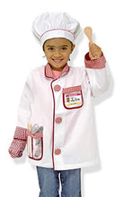 Load image into Gallery viewer, Melissa &amp; Doug Chef Role Play Costume Dress -Up Set With Realistic Accessories Frustration-Free Packaging
