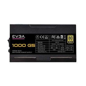 EVGA SuperNOVA 1000 G5, 80 Plus Gold 1000W, Fully Modular, ECO Mode with Fdb Fan, 10 Year Warranty, Compact 150mm Size, Power Supply 220-G5-1000-X1