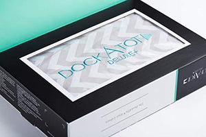 Cover ONLY (Silver Lining) for DockATot Deluxe+ Dock - Dock Sold Separately - Compatible with All DockATot Deluxe Docks