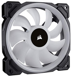 Corsair LL Series LL120 RGB 120mm Dual Light Loop RGB LED PWM Fan 3 Fan Pack with Lighting Node Pro (CO-9050072-WW)