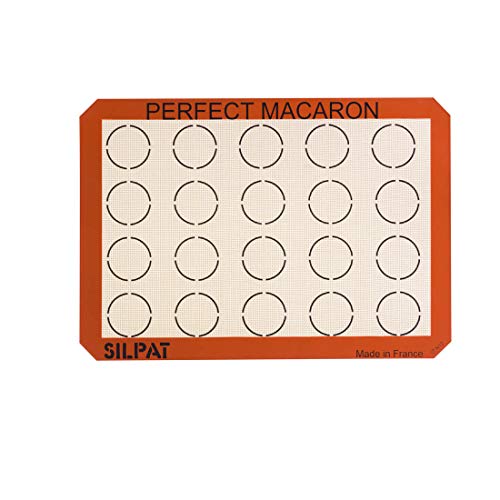 Silpat Perfect Macaron Non-Stick Silicone Baking Mat, 11-5/8