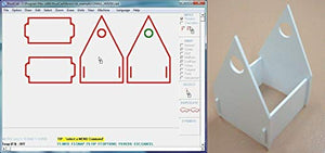 CAD-CAM CNC Mill 4 Axis Software for Mach 3-4, Linux CNC, EMC2, CNC 3040. Design your part and generate the g-code with a single easy to use software, plus many tutorial training videos included.