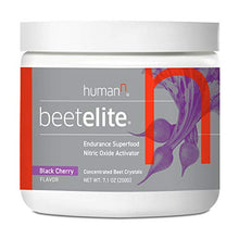 Load image into Gallery viewer, HumanN BeetElite Superfood Concentrated Beet Powder Nitric Oxide Boosting Athletic Endurance Supplement (Black Cherry Flavor, 7.1-Ounce)
