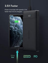 Load image into Gallery viewer, RAVPower Portable Charger 20000mAh PD 3.0 Power Bank QC 3.0 18W USB C External Battery Pack Tri-input and Tri-output Cell Phone Charger Battery for iPhone, Samsung Galaxy and More
