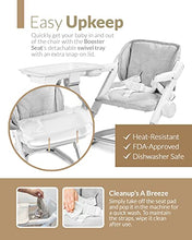 Load image into Gallery viewer, Unilove Feed Me 3 in 1 Dining Booster Seat. Shadow Gray
