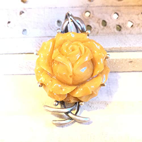 Natural Baltic Amber from poland amber stone | AlAliGems | Sterling Silver Amber Pendant | کهربا كهرمان | Kahraman Amber