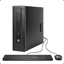 Load image into Gallery viewer, HP EliteDesk 800 G1 SFF High Performance Business Desktop Computer, Intel Quad Core i5-4590 upto 3.7GHz, 16GB RAM, 1TB HDD, 256GB SSD (boot), DVD, WiFi, Windows 10 Professional (Renewed)
