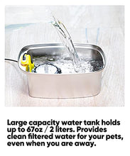 Load image into Gallery viewer, OlarHike Cat Water Fountain Stainless Steel, 67oz/2L Dog Water Bowl Dispenser Automatic Pet Water Fountain with Quiet Pump, Dishwasher Safe Design &amp; Adjustable Water Flow for Cats, Dogs

