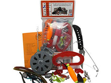 Load image into Gallery viewer, Vigilant Trails Pocket Survival Fishing Kit Stage 3. Includes Both Passive &amp; Active Means to Catch Fish
