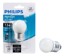 Load image into Gallery viewer, Philips Night Light S11 Bulb: 2800-Kelvin, 7.5-Watt, Medium Screw Base
