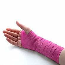 Load image into Gallery viewer, MEDca Self Adherent Cohesive Wrap Bandages 2 Inches X 5 Yards 6 Count, (Rainbow Color)
