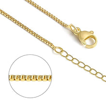 Load image into Gallery viewer, KOMI Hamsa Necklace Hand of Fatima Evil Eye Necklace 18K Gold Plated CZ Cubic Zirconia Necklace Evil Eye Pendant Necklace Minimalist Amulet Necklaces for Women
