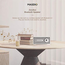 Load image into Gallery viewer, Masdio Zenbox Portable White Noise Machine with Wireless Charger Bluetooth Speaker, 9 Sounds for Light Sleepers, Babies
