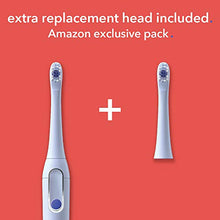 Load image into Gallery viewer, hum by Colgate Smart Electric Toothbrush Kit, Rechargeable Sonic Toothbrush with Travel Case and Replacement Head, Blue
