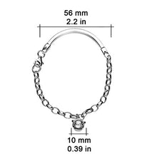 Load image into Gallery viewer, Jewever 925 Sterling Silver Original Fortune Cat Bell Silver Chain Bracelet Women Jewelry Gift
