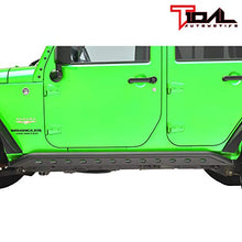 Load image into Gallery viewer, Tidal Tubular Side Armor Rock Sliders Fit for 07-18 Jeep Wrangler JK 4 Door
