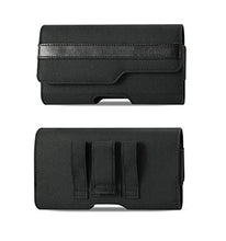 Load image into Gallery viewer, Krofel Pouch Cover Clip Holster for Samsung Galaxy Note 10+ / Note9 / S10+/S9+ / A20 / A50 / LG V50/G8 ThinQ/Stylo 5 / Google Pixel 4/3a XL/iPhone Xs Max/iPhone 11 Pro Max (Fits w Slim Case on it)
