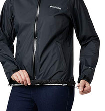 Load image into Gallery viewer, Columbia Women&#39;s EvaPOURation Jacket, Waterproof &amp; Breathable,Black,Medium
