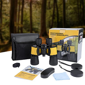 20X50 Binoculars for Adults Kids, with Clear Low Light Vision, Powerful Binoculars for Bird Watching Hunting Stargazing