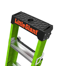 Load image into Gallery viewer, Little Giant Ladders, King Kombo, Professional, 6 Ft. A Frame, 10 Ft. Extension, Single Hinge, Fiberglass, Type 1AA, 375 lbs Weight Rating, (13906-001)
