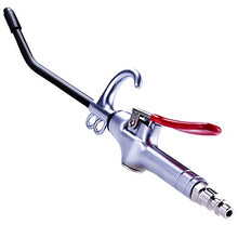 Load image into Gallery viewer, High Volume Air Blow Gun Alluminum Rubber Guard Air Flow Nozzle,Industrial Household Air Blower Gun,Pneumatic Air Compressor Accessories Dust Cleaning Tool
