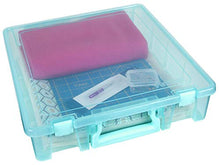 Load image into Gallery viewer, ArtBin 6955RK Super Satchel 1-Compartment Box, Art &amp; Craft Organizer, 1-Pack, Translucent Blush
