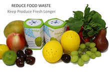Load image into Gallery viewer, Refrigerator Deodorizer Plus Food &amp; Produce Saver, Last up to 3-yrs - Fridge Deodorizer with Ethylene gas, Odor &amp; Humidity Absorber - Fruits and Vegetable Saver &amp; Fresh Longer (2)

