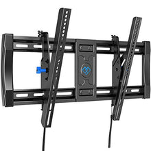 Load image into Gallery viewer, PERLESMITH Tilting TV Wall Mount Bracket for Most 40-82 Inch LED LCD OLED 4K Curved Flat Screen TVs - 12 ° Tilt Mounting Bracket with VESA 600x400mm Holds up to 135 LBS, Can Be Leveled
