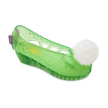 Load image into Gallery viewer, Disney Tinker Bell Glow in The Dark Shoes for Kids Size 2/3 YTH Green
