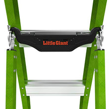 Load image into Gallery viewer, Little Giant Ladders, King Kombo, Professional, 6 Ft. A Frame, 10 Ft. Extension, Single Hinge, Fiberglass, Type 1AA, 375 lbs Weight Rating, (13906-001)
