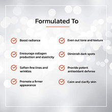 Load image into Gallery viewer, TruSkin Vitamin C Serum for Face, Anti Aging Serum with Hyaluronic Acid, Vitamin E, Organic Aloe Vera and Jojoba Oil, Hydrating &amp; Brightening Serum for Dark Spots, Fine Lines and Wrinkles, 1 fl oz
