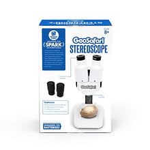 Load image into Gallery viewer, Educational Insights GeoSafari Stereoscope, Introductory Stereo Microscope for Kids, Dual Eyepiece Up to 20x Magnification, Includes 12 Rock Samples, Ages 8+
