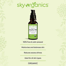 Load image into Gallery viewer, Sky Organics USDA Organic Castor Oil + USDA Organic Jojoba Oil + Fractionated Coconut Oil Bundle
