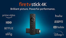 Load image into Gallery viewer, Fire TV Stick 4K streaming device with Alexa built in, Dolby Vision, includes Alexa Voice Remote, latest release
