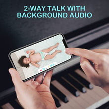 Load image into Gallery viewer, Sense-U Video Baby Monitor with Remote Pan-Tilt-Zoom Camera, 2-Way Talk, Night Vision, Background Audio, Motion Detection &amp; No Monthly Fee (Compatible with Sense-U Baby Breathing Monitor)

