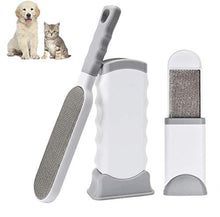 Load image into Gallery viewer, Hollammy Pet Hair Remover for Cats, Dog Hair Remover Brush, Lint Remover Brush Self Cleaning with Base for Clothes Furniture Car

