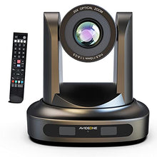 Load image into Gallery viewer, NDI POE PTZ Camera 20x Optical Zoom with HDMI SDI FHD 1080P RS232 RS485 IP Live Streaming via RTSP, RTMP for Conference Room Youtube Church Live streaming Meeting Broadcast Events Sports Education
